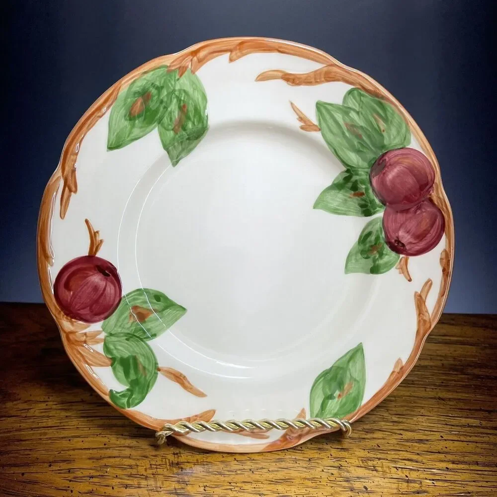 Franciscan Apple Salad Plate 7.5”‎ USA Vintage Luncheon Earthenware Oven